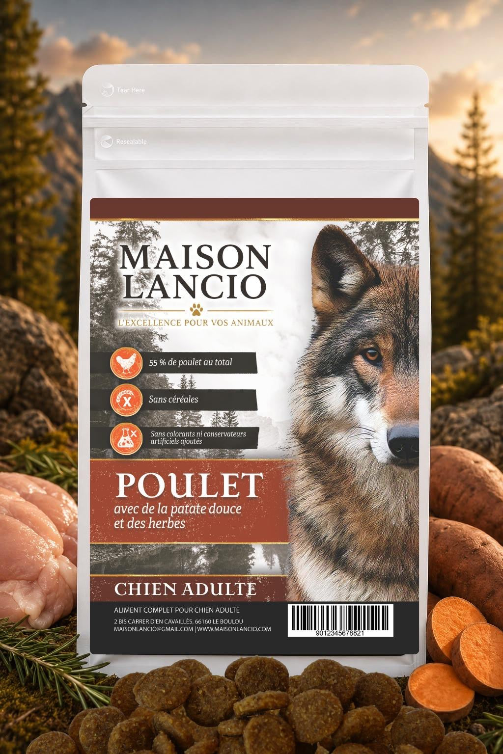 Transition alimentaire progressive avec de nouvelles croquettes pour chien
